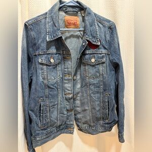 Levi's Blue Denim Jacket XL